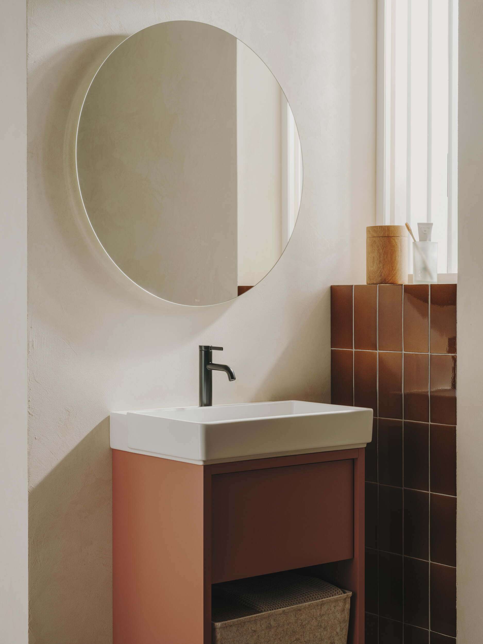 Смесител за умивалник Roca Ona хром с клик клак, Cold Start - Image 7